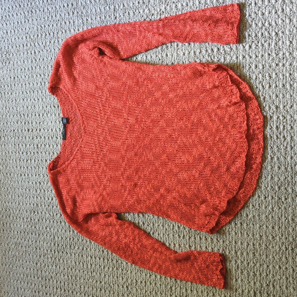 Orange Sweater